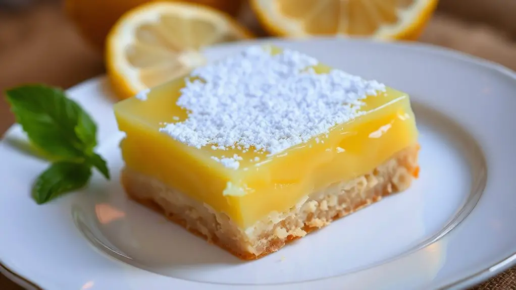 tangy citrus dessert bars