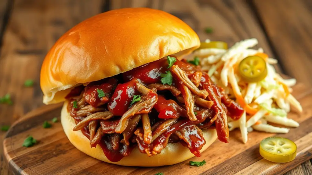 tender bbq pork sliders