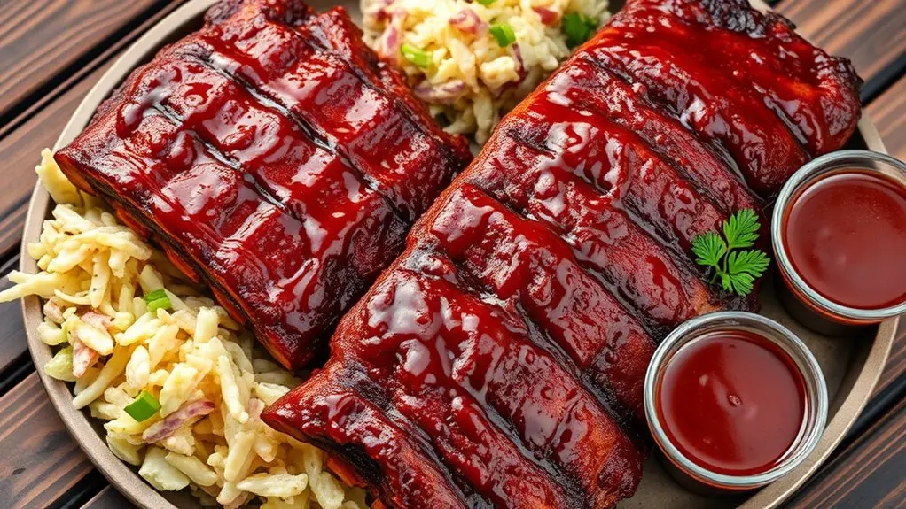 tender smoky flavorful ribs