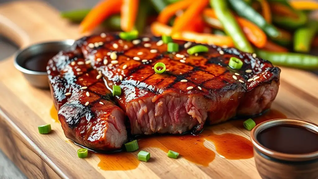 teriyaki glazed steak recipe