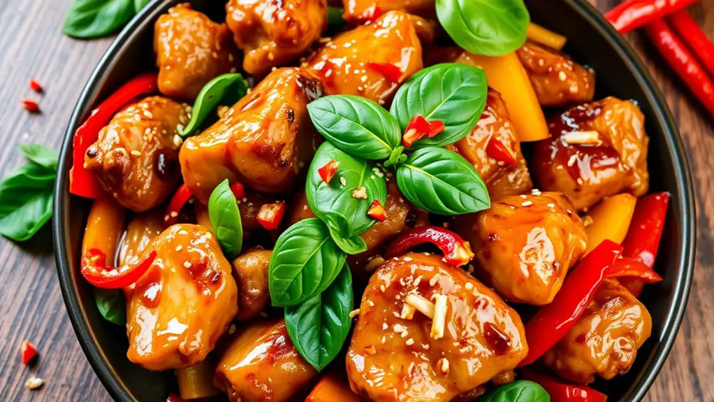 thai basil chicken recipe