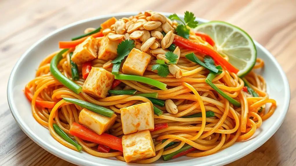 tofu pad thai recipe