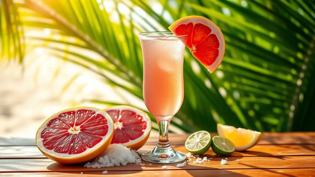 tropical grapefruit cocktail recipe