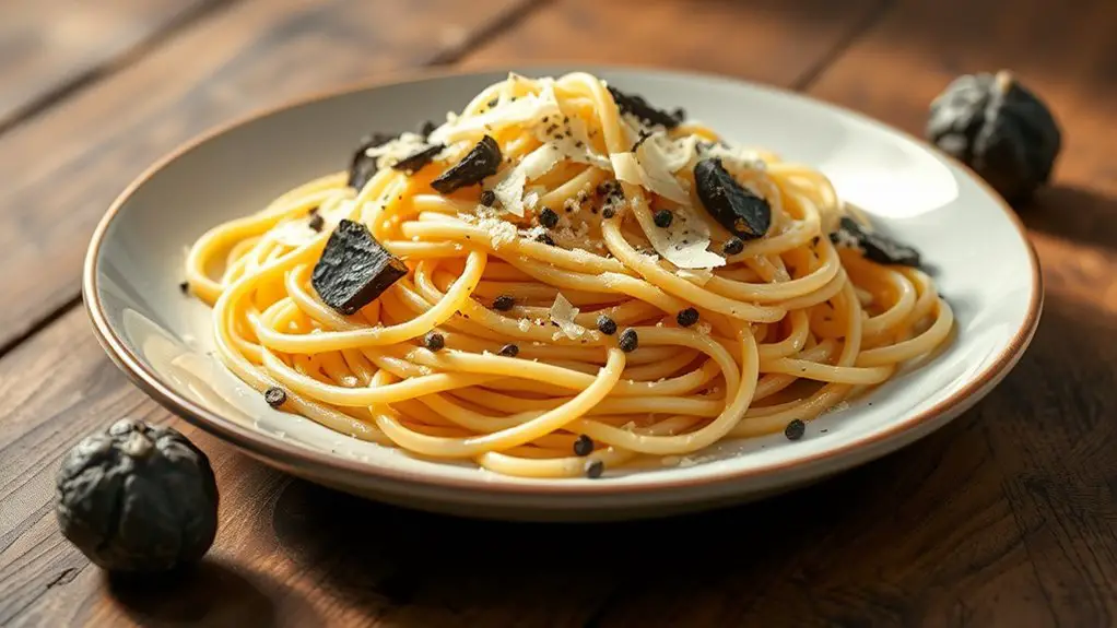 truffle infused cacio e pepe