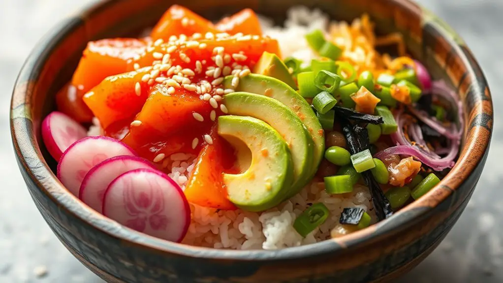 tuna spicy bowl poke