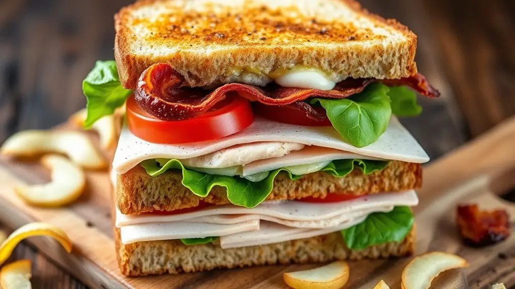 turkey bacon lettuce sandwich