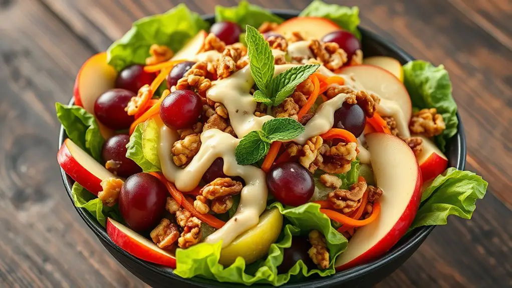 vegan version of waldorf salad