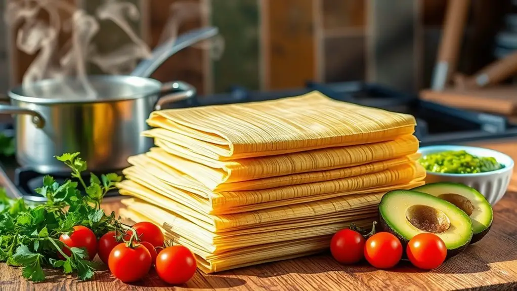 vegetarian filled masa dough