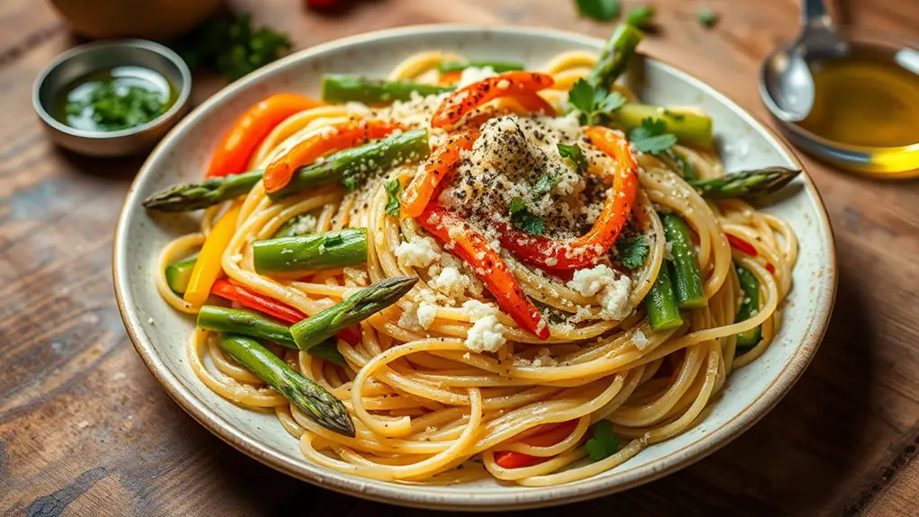 vegetarian pasta dish recipe