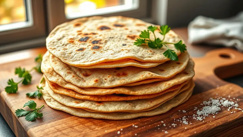 whole wheat flour tortillas