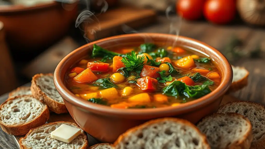 wholesome nutritious vegetable stew