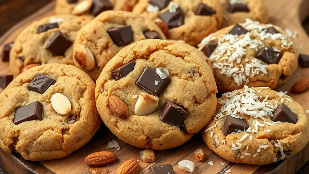 almond joy flavored cookies