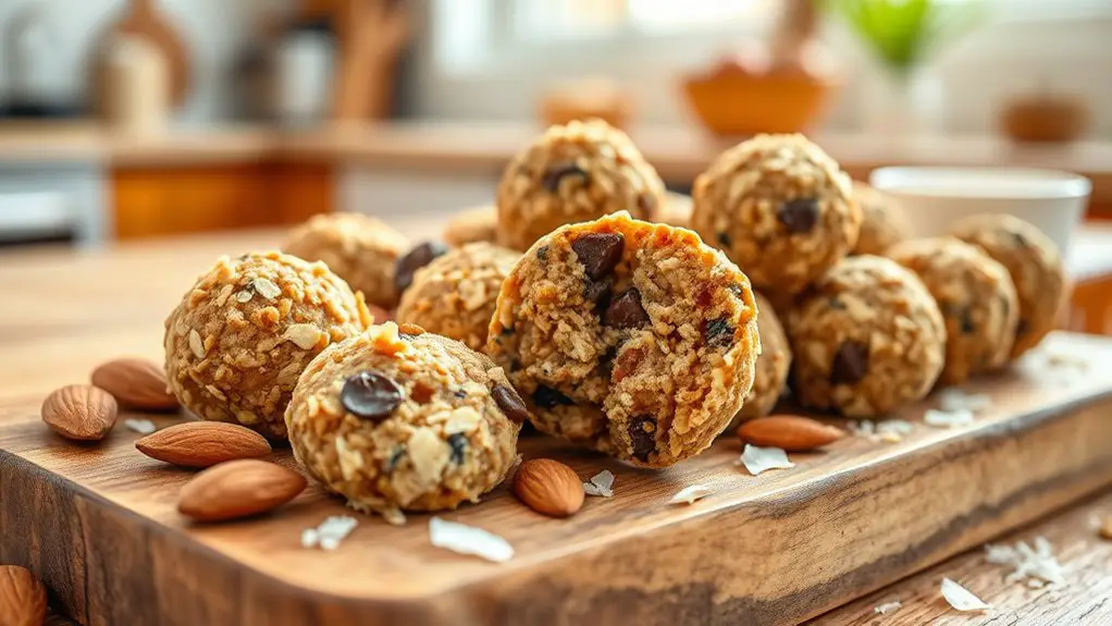 almond meal energy bites