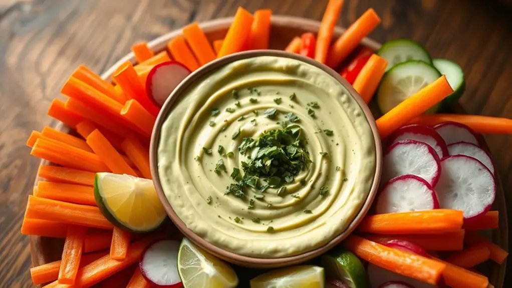 avocado cilantro creamy dip