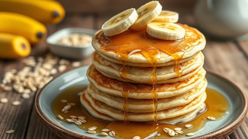 banana oat pancake recipe