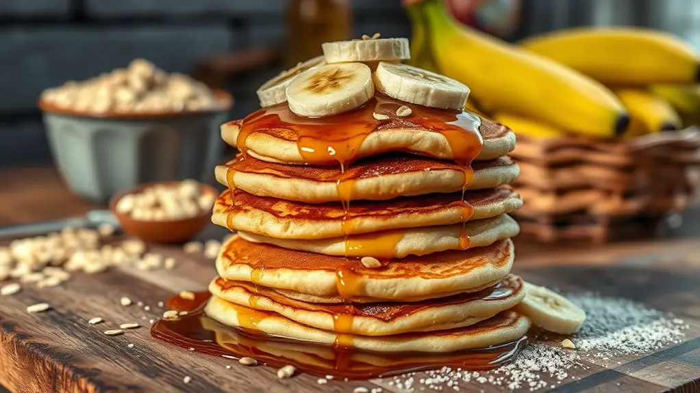 banana oatmeal pancake recipe