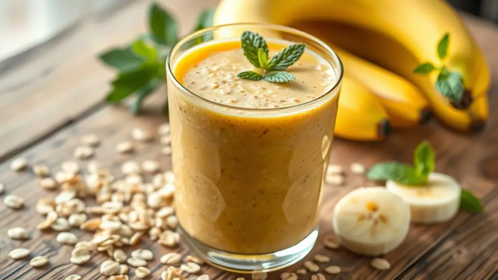 banana oatmeal smoothie recipe