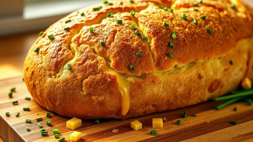 cheddar and chive bread