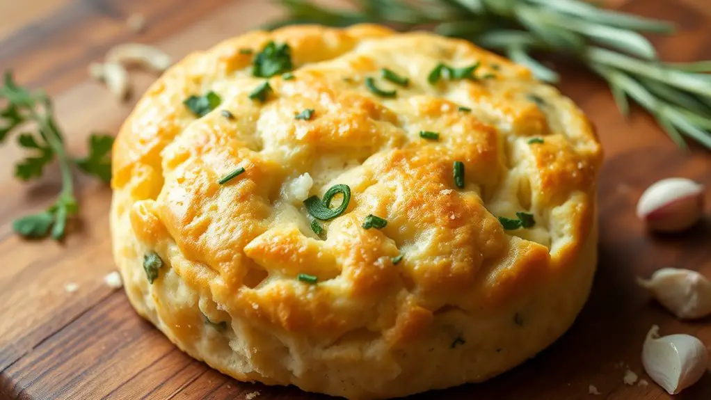 cheddar biscuits with garlic