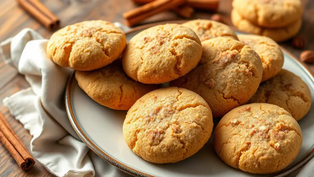 chewy cinnamon sugar cookies