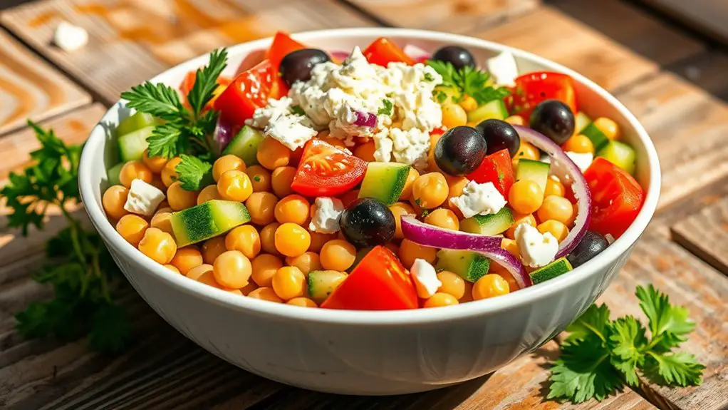 chickpea salad bowl recipe