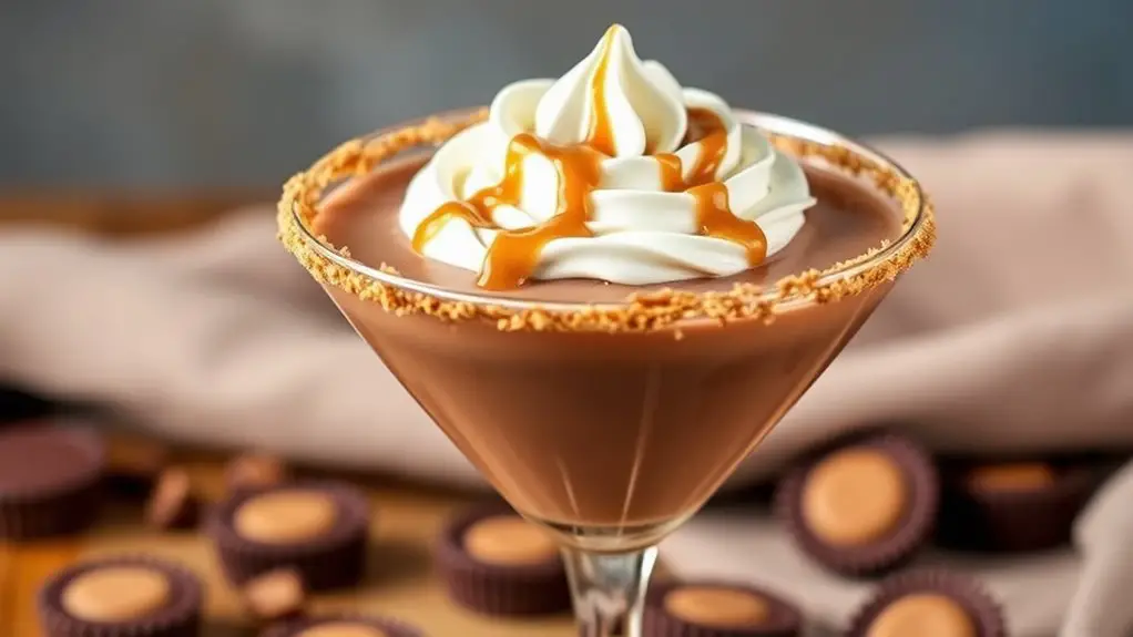 chocolate and peanut butter cocktail