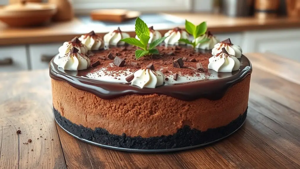 chocolate cheesecake dessert recipe