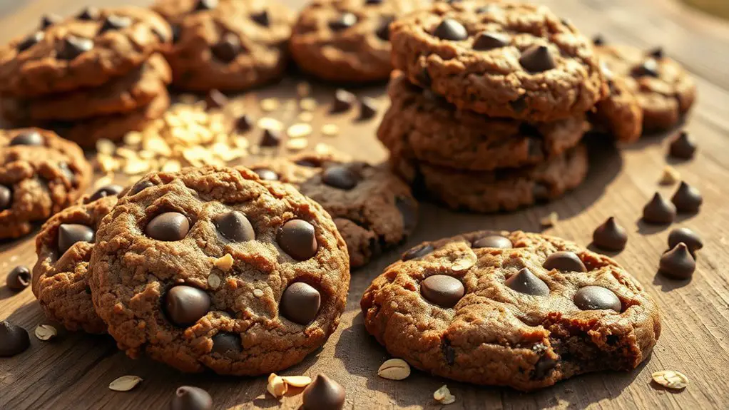 chocolate chip oatmeal cookies