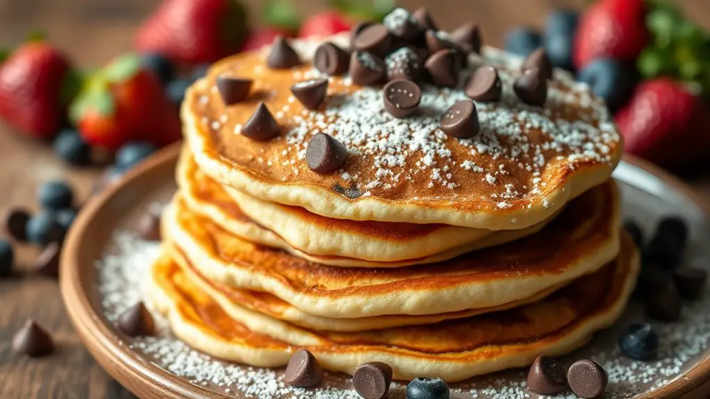 chocolate chip pancake recipe