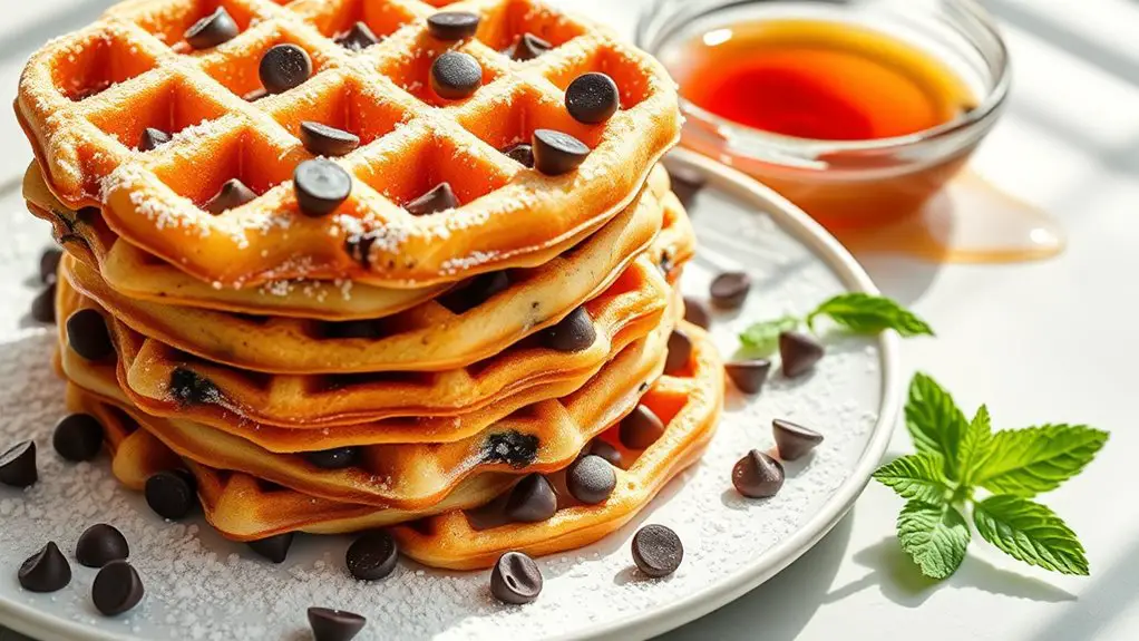 chocolate chip waffle recipe