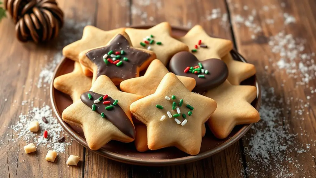 chocolate dipped sugar cookies recipe