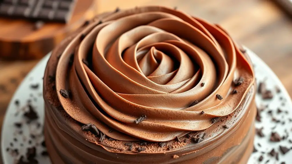 chocolate meringue buttercream recipe