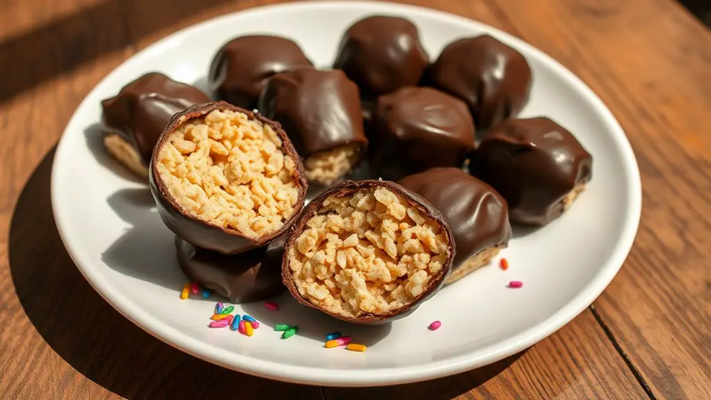 chocolate rice krispies treats