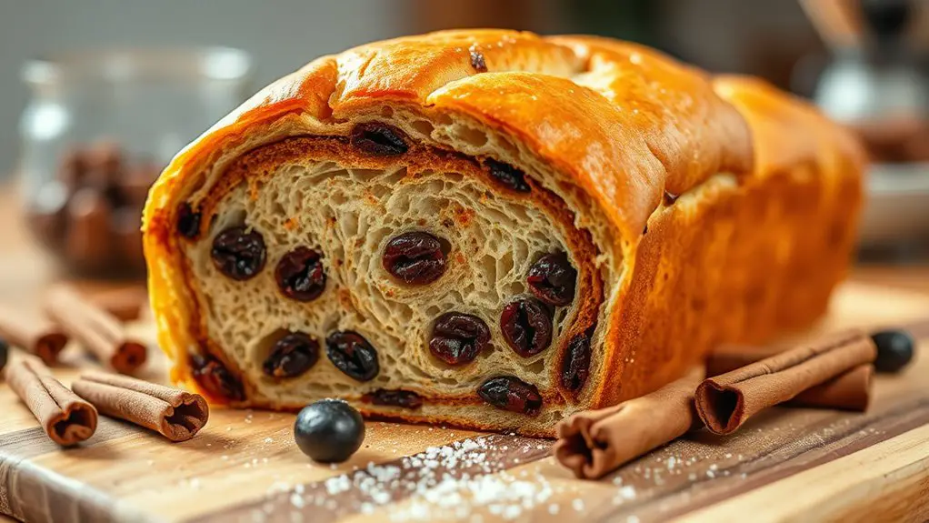 cinnamon and raisin loaf