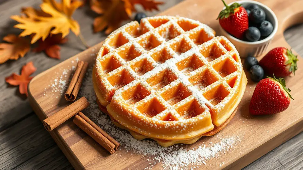 cinnamon flavored waffle alternative