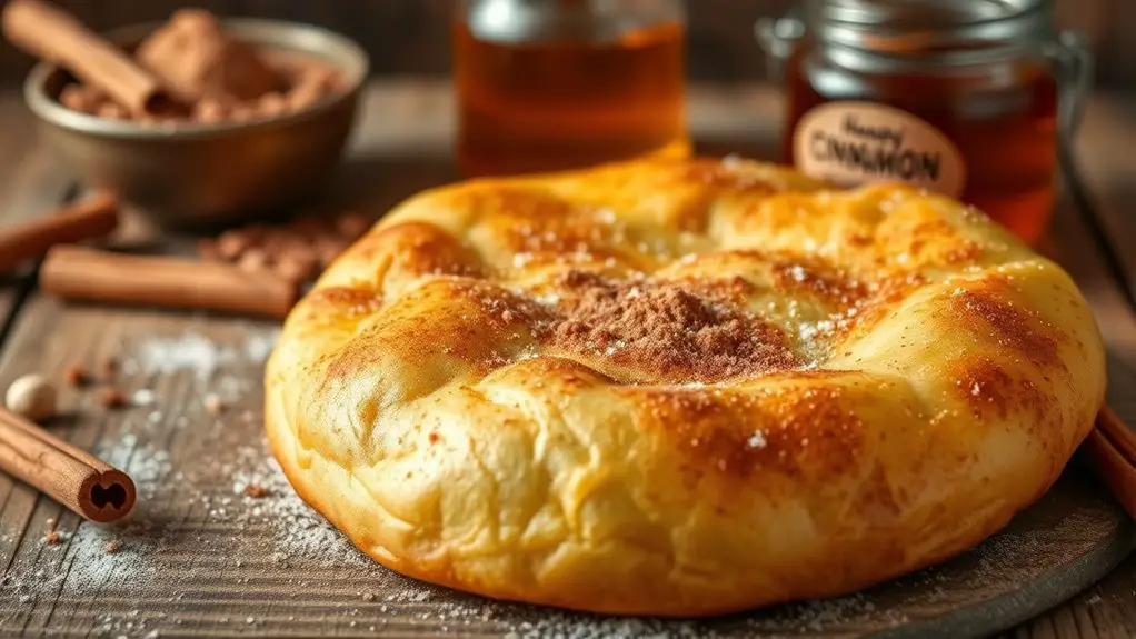 cinnamon sugar fried bread