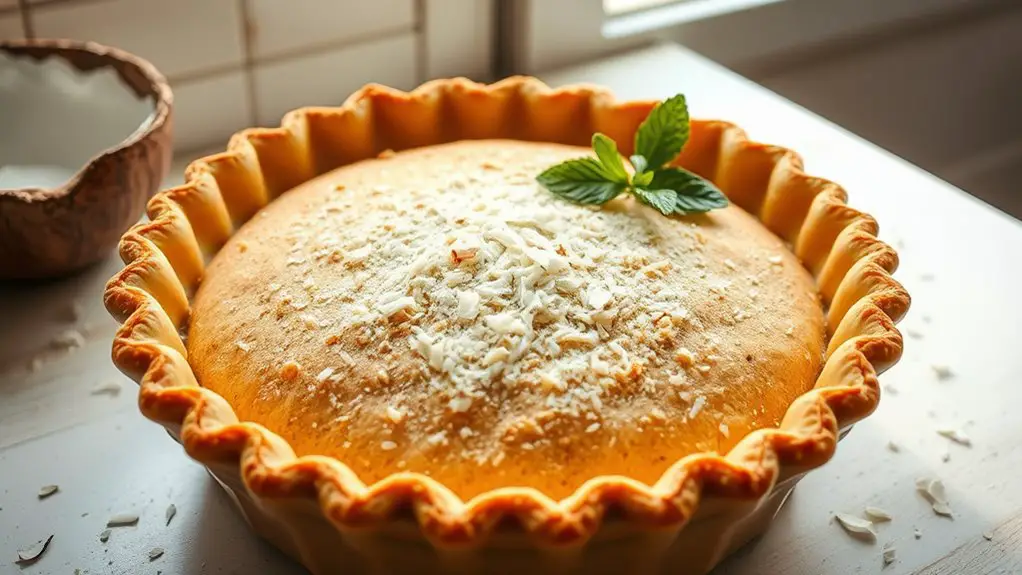 coconut flour pie crust