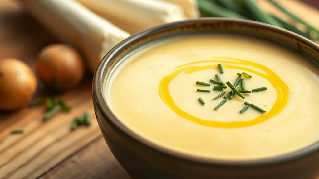 comforting velvety potato soup