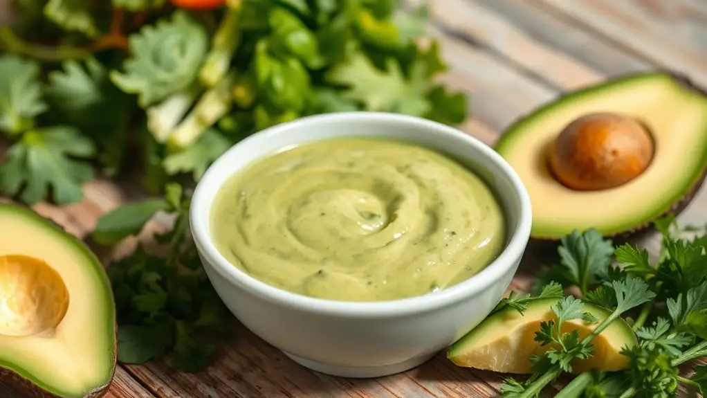 creamy avocado dressing recipe