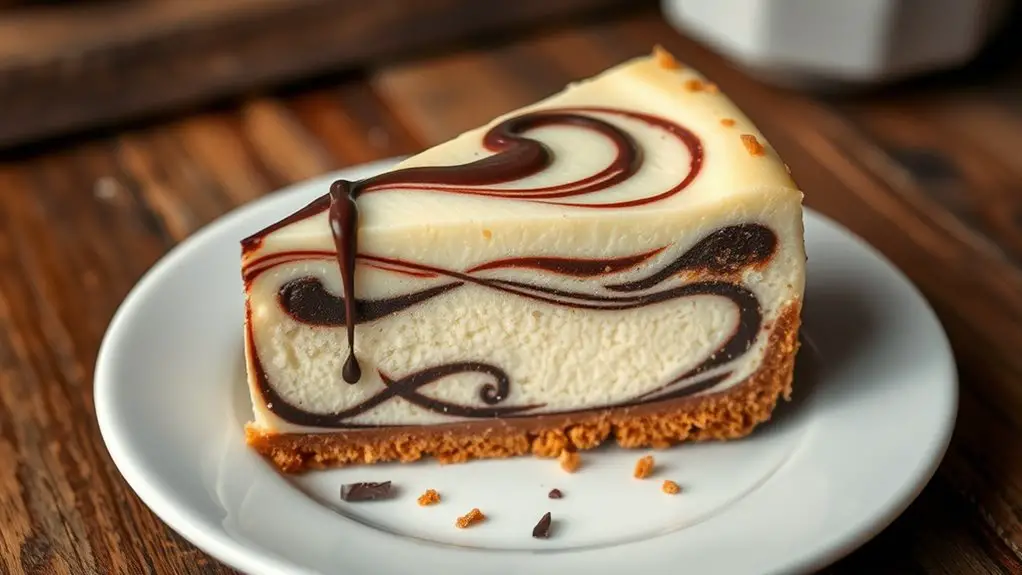 creamy chocolate cheesecake delight