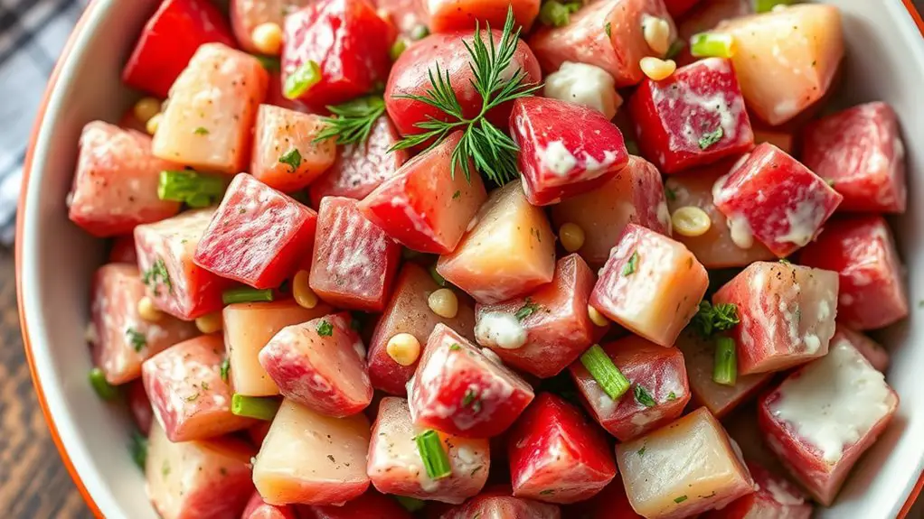 creamy dill potato salad