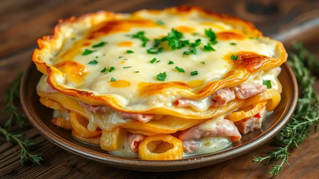 creamy ham potato casserole