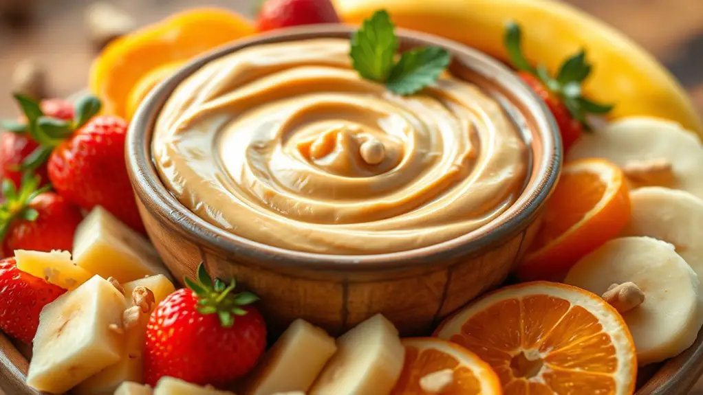 creamy peanut butter dip