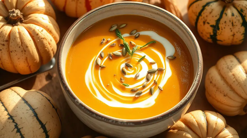 creamy squash soup recipe