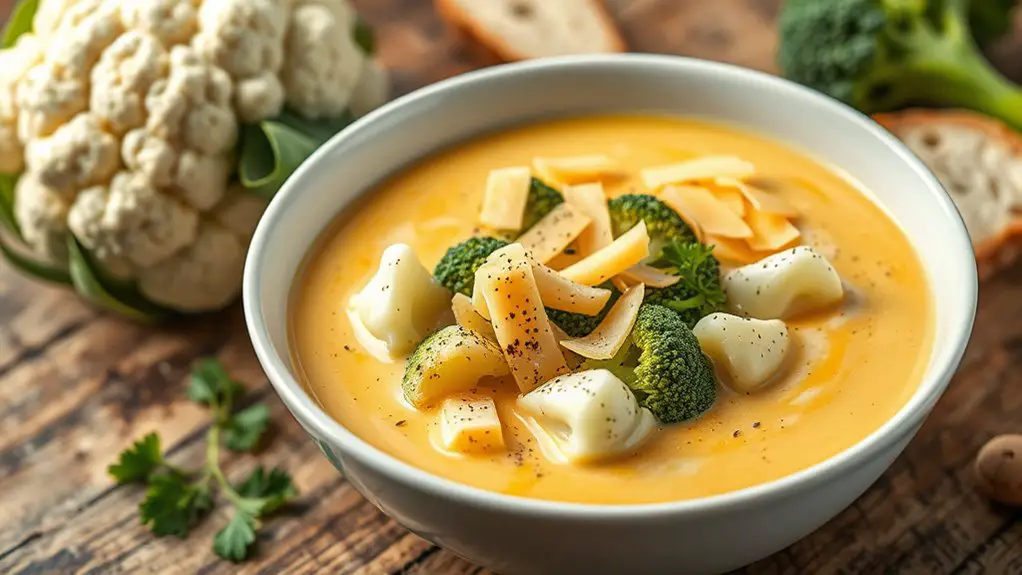 creamy vegetable soup recipe