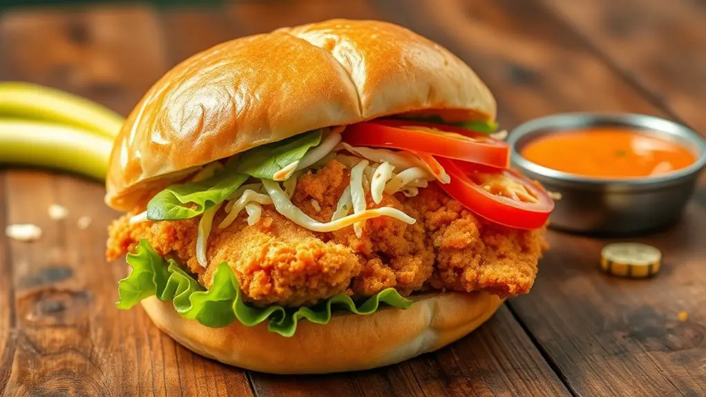 crispy buttermilk chicken sandwiches