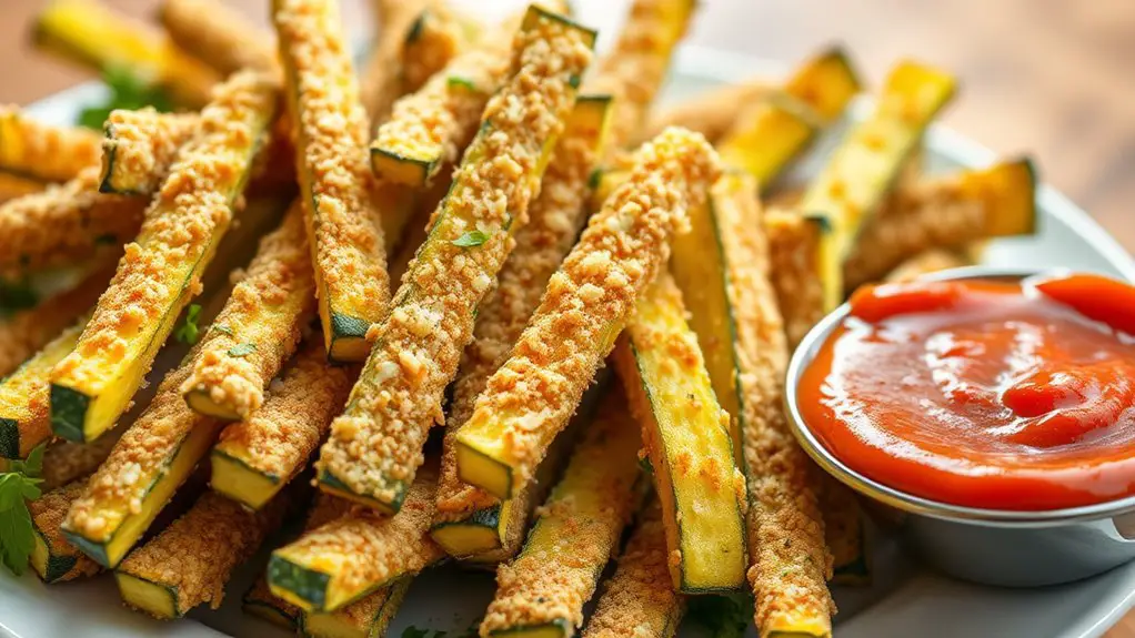 crispy zucchini fries recipe