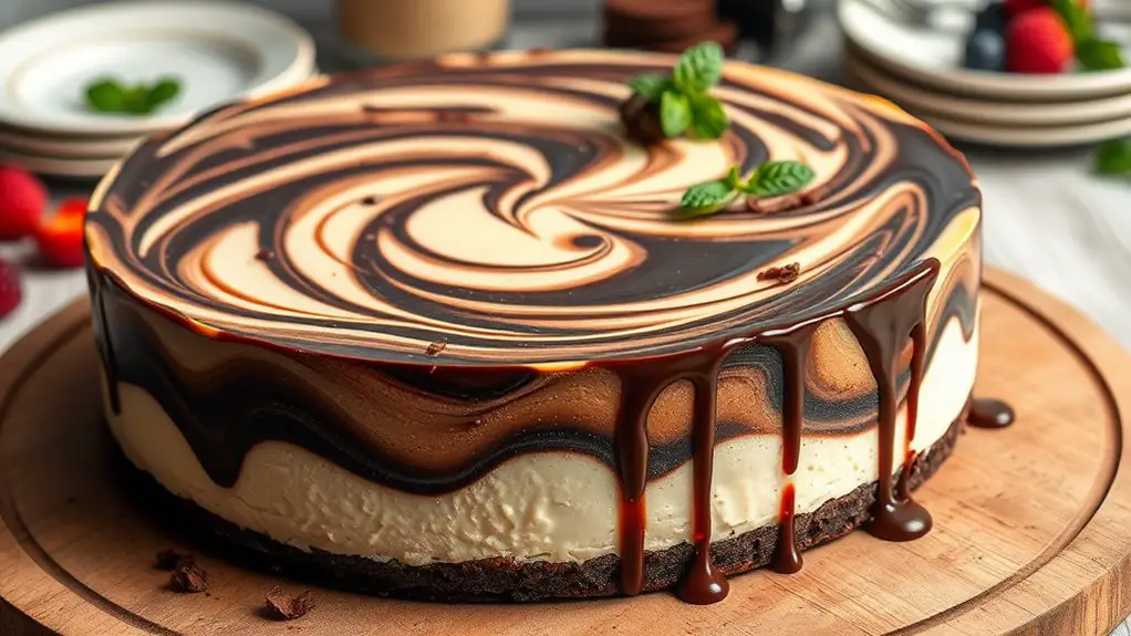 decadent chocolate cheesecake delight