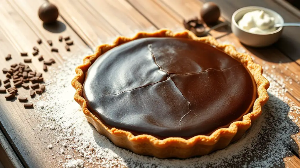 decadent chocolate dessert pie