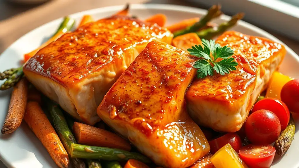 delicious air fryer salmon